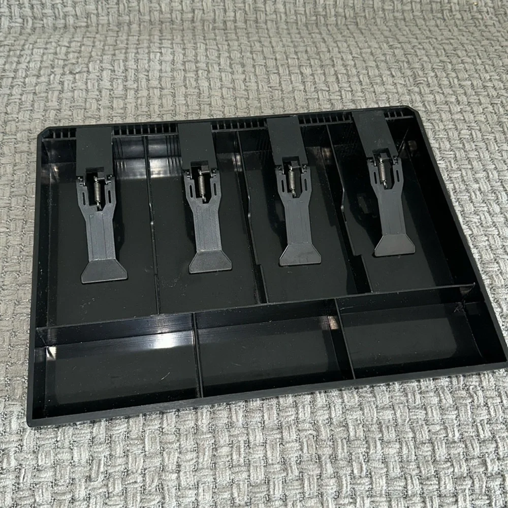 Cash drawer black tray
